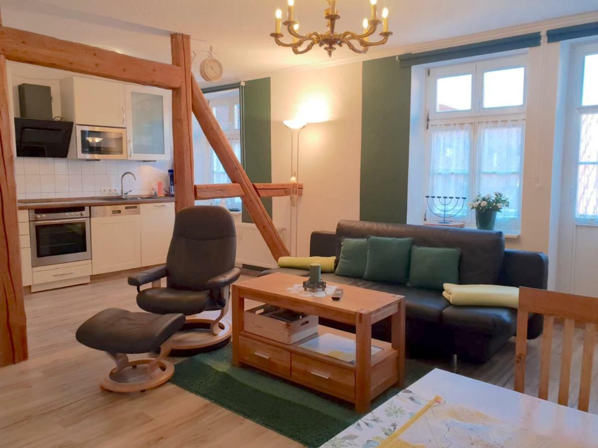 Ferienwohnung "Mia" Quedlinburg Exteriör bild