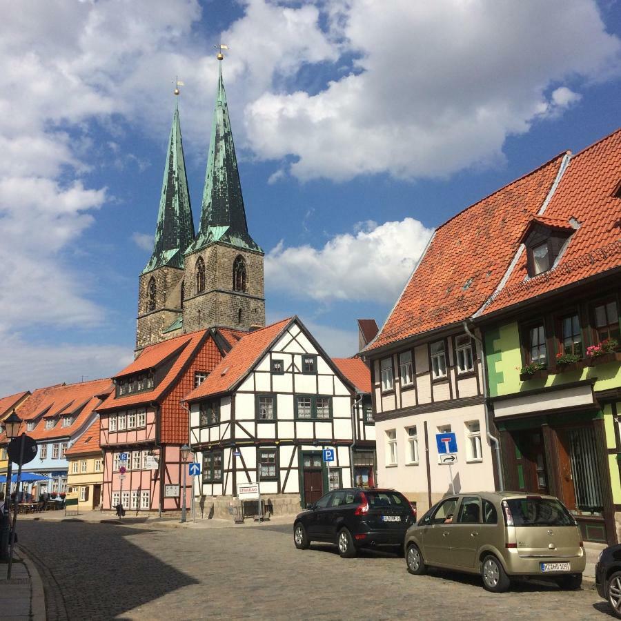 Ferienwohnung "Mia" Quedlinburg Exteriör bild