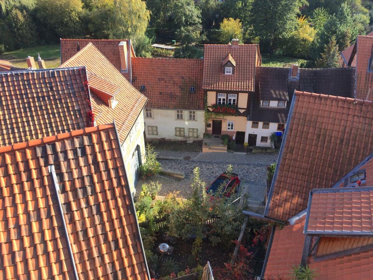 Ferienwohnung "Mia" Quedlinburg Exteriör bild